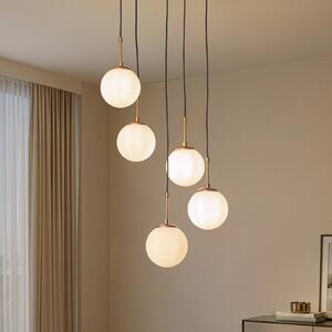 Lampa wisząca szklana Opviq, możliwość ściemniania, biały / opal, salon / jadalnia, szkło