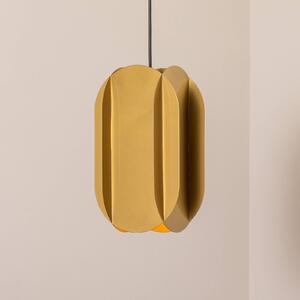 Lampa wisząca Corner Opviq, możliwość ściemniania, mosiężny / złoty, salon / jadalnia, metal, nowoczesny