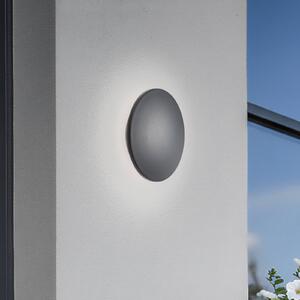 Kinkiet LED Aria M, czarny, aluminium, Ø 18 cm M Nowodvorski Lighting, czarny, aluminium