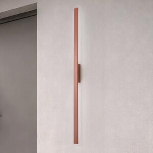 Kinkiet zewnętrzny LED Demi L Nowodvorski Lighting, czerwony, aluminium