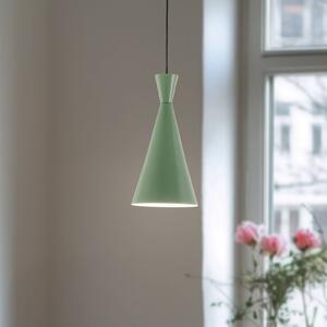 Lampa wisząca Tom Opviq, możliwość ściemniania, zielony, salon / jadalnia, metal, młodzieżowy