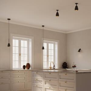 Nuura Aps Lampa wisząca designerska Anoli Spot, możliwość ściemniania, czarny, salon / jadalnia, metal, skandynawski