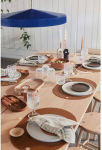 OYOY Living Design Lampa wisząca Hat Large, możliwość ściemniania, niebieski, salon / jadalnia, metal, skandynawski