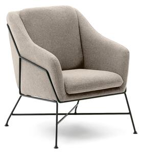 Beżowy fotel Brida – Kave Home