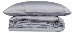 Szara pościel dwuosobowa z satyny bawełnianej 240x220 cm Elegant – Mijolnir