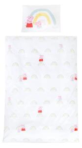 Bawełniana pościel dziecięca do łóżeczka 100x135 cm Peppa Pig – Roba
