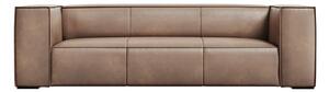 Jasnobrązowa skórzana sofa 227 cm Madame – Windsor & Co Sofas