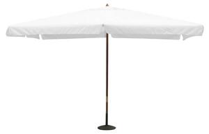 Parasol ogrodowy 3x4 m z centralnym supkiem Volans – biay