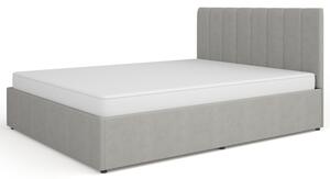 Łóżko dwuosobowe 160x200 Mossa MO12 Szare