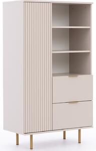 Regał do salonu Nubia R1D2SZ Cashmere