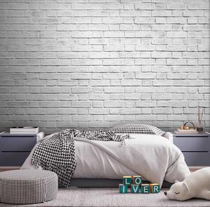 Fototapety Biały mur z cegły, Fototapety Faktury, u54004 : Uwalls.pl