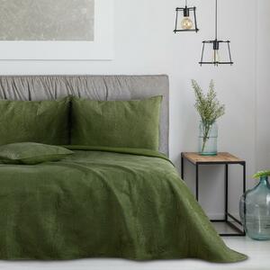AmeliaHome Narzuta na łóżko Palsha zielony, 220 x 240 cm