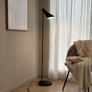 Dyberg Larsen Lampa stojąca DL12, czarny, salon / jadalnia, metal, design