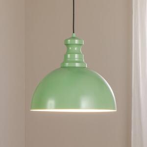 Lampa wisząca Kure Opviq, możliwość ściemniania, zielony, kuchnia, metal, nowoczesny