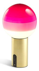 Marset - Dipping Light Portable Bordlampe Róż/Brushed Brass