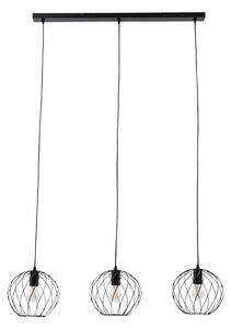 Lindby - Danika Long Lampa Wisząca L105 Czarny