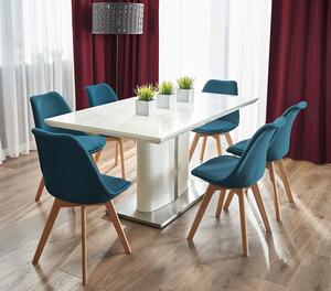 Skandynawskie krzesło kuchenne morskie - Umos
