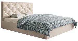 Pikowane łóżko jednoosobowe 120x200 Netta 3X - 36 kolorów