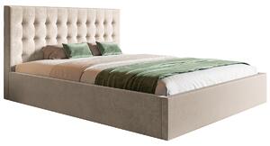 Pikowane łóżko jednoosobowe 120x200 Pikaro 3X - 36 kolorów