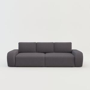 Sofa rozkładana 4-osobowa CAPPA antracyt