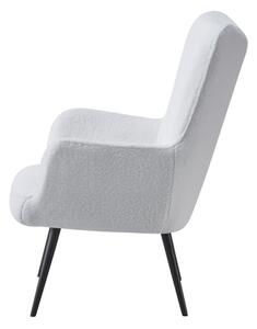 Fotel wypoczynkowy biały JAZAN