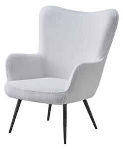 Fotel wypoczynkowy biały JAZAN