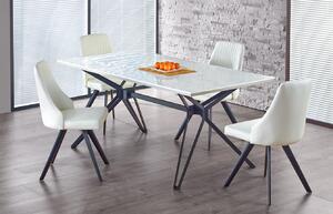 Prostokątny nowoczesny stół z krzesłami - Marboso