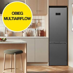 Lodówka SHARP SJ-FBA05DHXLE-EU No Frost 180cm Inox