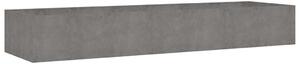 Podwyższona donica, 280x80x40 cm, stal kortenowska