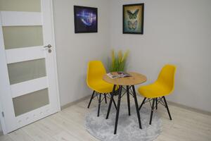 Stół z blatem w dekorze dębu OSLO 60x60