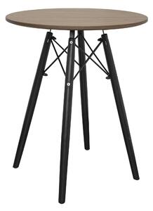 EMWOmeble Okrągły stolik w stylu skandynawskim TODI 3577 jesion 60cm