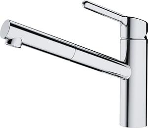 Franke Orbit - Bateria zlewozmywakowa FC 3054.084, chrom/szary kamie 115.0623.140