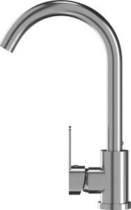 Granitan | PRESTIGE – bateria kuchenna – obrót o 360° – chrom – stal nierdzewna – gowica ceramiczna