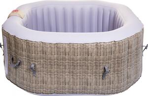 Przenona (nadmuchiwana) wanna z hydromasaem Belatrix Luxury 125 Rattan
