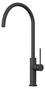 Granitan | Bateria kuchenna - Bateria obrotowa - Bateria obrotowa 360° - Czarna - Oszczdzajca wod - W stylu loft - SLIM