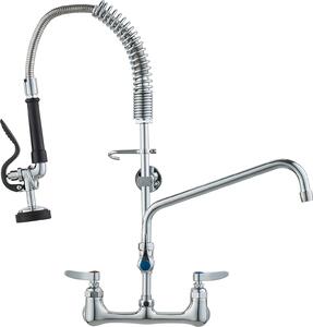 VEVOR Bateria zlewozmywakowa z wycigan wylewk, wysoko 63 cm, obrotowa wylewka 305 mm, monta cienny Bateria zlewozmywakowa, mosina konstrukcja z wycigan wylewk, do zlewozmywaków 1/2/3 komorowych