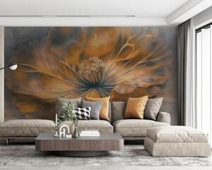 Fototapeta Delikatne płatki w ciepłych odcieniach, Fototapety 3d z kwiatami, Popularne Fototapety, u93916 - Tapeko.pl