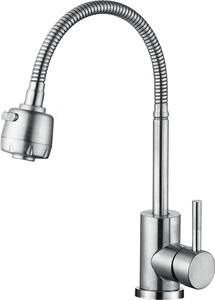 Bateria kuchenna WEZER EKO4D-01 z elastyczn wylewk - 2 rodzaje strumienia
