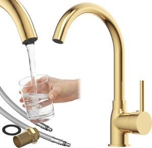 Granitan | BETA – bateria kuchenna – obrót o 360° – zota – mosina – gowica ceramiczna