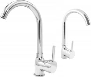 Granitan | BETA – bateria kuchenna – obrót o 360° – chrom – mosidz – gowica ceramiczna