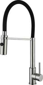 Bateria kuchenna WEZER KIT4-01 z elastyczn wylewk - 2 rodzaje strumienia