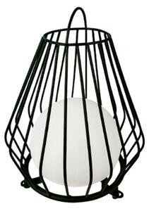 Zewnętrzna Lampa Dyberg Larsen, Evesham, ściemnialny, zielony, taras, metal, skandynawski