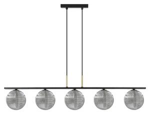 Pięciokloszowa lampa sufitowa szklana Z7-G18