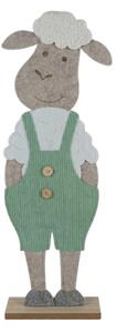 Wielkanocna dekoracja FELT LAMB 50 cm - różne kolory Kolor: Zielony