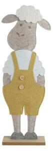 Wielkanocna dekoracja FELT LAMB 50 cm - różne kolory Kolor: Żółty