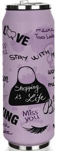 Banquet Termos BE COOL Teenager Girls 430 ml, fioletowy