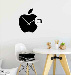 Zegar ścienny plastikowy w kuchni APPLE, 35x35 cm