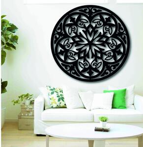 Magiczna drewniana mandala - obraz na ścianę