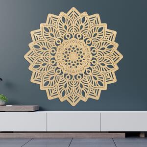 Drewniana dekoracja ścienna mandala słońce - SOLIS