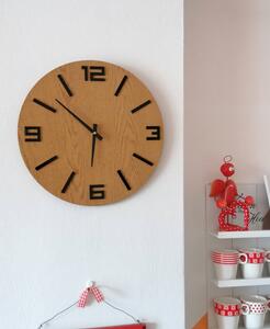 Stylowy drewniany zegar ścienny – minimalistyczny design – JAKFILD